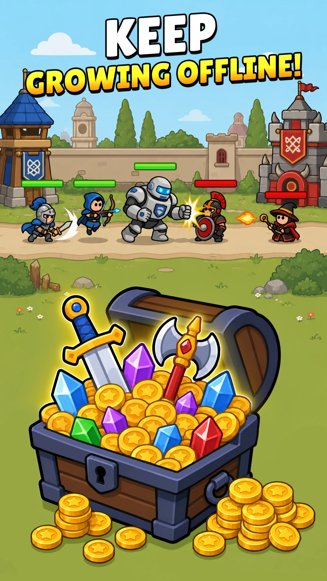 Auto Forge: Idle RPG Craft screenshot